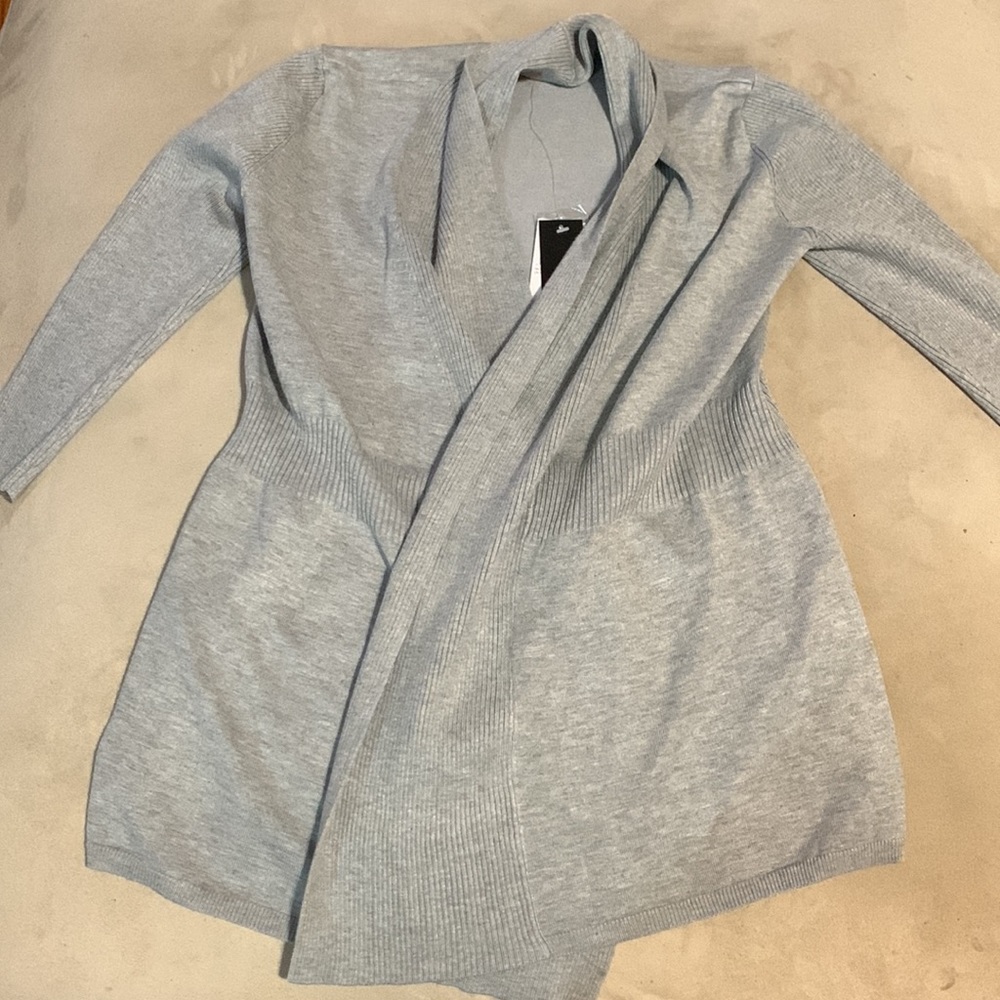 Premise Mist Gray Cardigan
